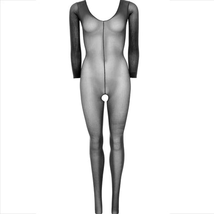 LEG AVENUE - BODYSTOCKING LANGARM SCHWARZ - Bodystocking