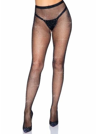 LEG AVENUE - FISCHNETZ-STRUMPFHOSE OHNE TEIL - Strumpfhose