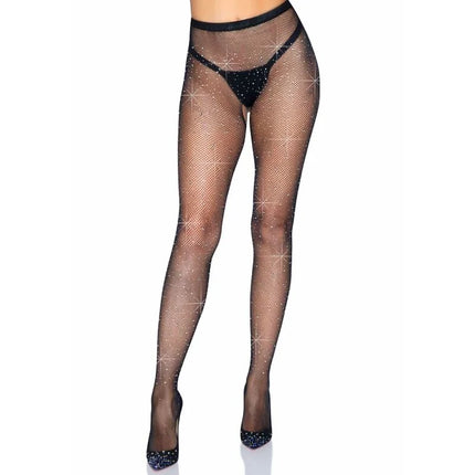 LEG AVENUE - FISCHNETZ-STRUMPFHOSE OHNE TEIL - Strumpfhose