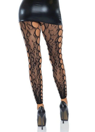 LEG AVENUE - FOOTLOSE CROTHLESS STRUMPFHOSEN EINE GRÖSSE - Strumpfhose
