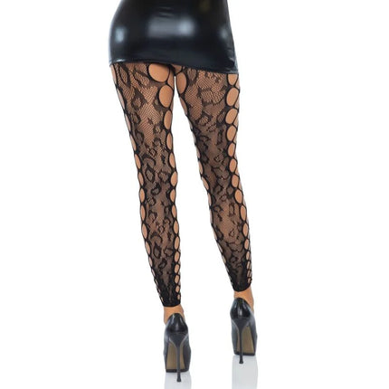 LEG AVENUE - FOOTLOSE CROTHLESS STRUMPFHOSEN EINE GRÖSSE - Strumpfhose