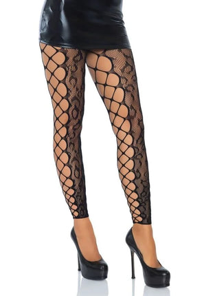 LEG AVENUE - FOOTLOSE CROTHLESS STRUMPFHOSEN EINE GRÖSSE - Strumpfhose