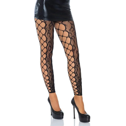 LEG AVENUE - FOOTLOSE CROTHLESS STRUMPFHOSEN EINE GRÖSSE - Strumpfhose