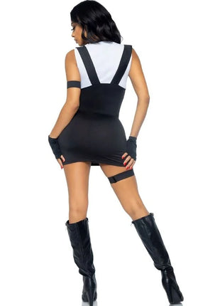 LEG AVENUE - KOSTÜM SEXY SWAT OFFIZIELL SCHWARZ S/M