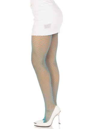 LEG AVENUE - LYCRA-NETZSTRUMPFHOSE BLAU - Strumpfhose