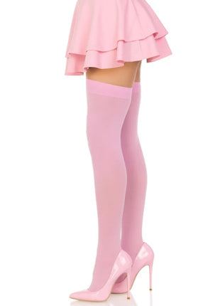 LEG AVENUE - NYLON-OBERTEILHÖHE ROSA - Halterlose Strümpfe