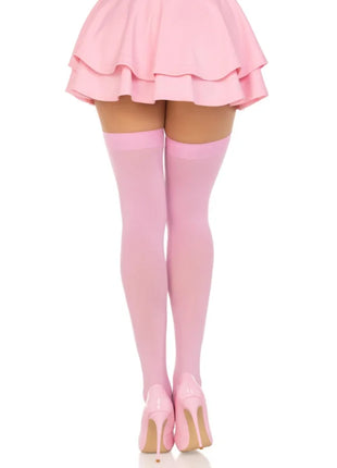 LEG AVENUE - NYLON-OBERTEILHÖHE ROSA - Halterlose Strümpfe