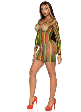 LEG AVENUE - RASTA MINIKLEID EINE GRÖSSE - Sexy Kleider