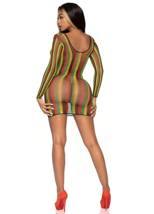 LEG AVENUE - RASTA MINIKLEID EINE GRÖSSE - Sexy Kleider