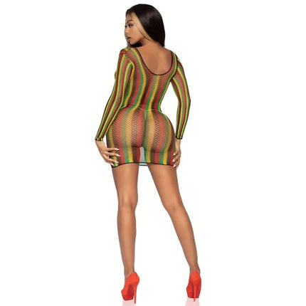 LEG AVENUE - RASTA MINIKLEID EINE GRÖSSE - Sexy Kleider