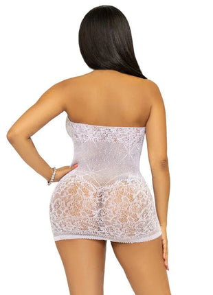 LEG AVENUE - STRASS NECKHOLDER-MINIKLEID EINHEITSGRößE- SCHWARZ