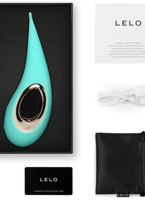 LELO - DOT KLITORISTIMULATOR - AQUA - Auflegvibrator