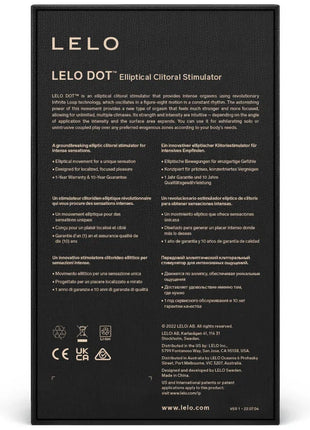 LELO - DOT KLITORISTIMULATOR - LILA - Auflegvibrator