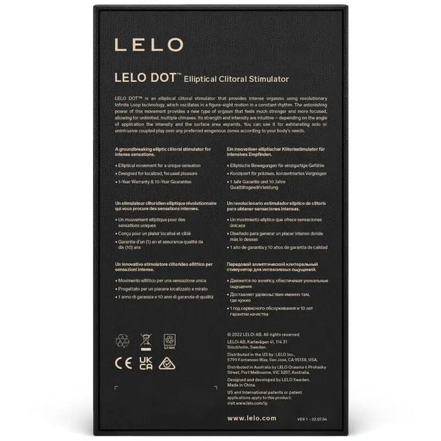 LELO - DOT KLITORISTIMULATOR - ROSA - Auflegvibrator