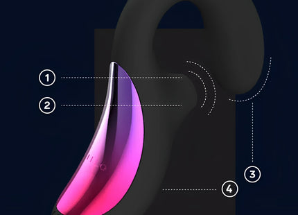 LELO - ENIGMA CRUISE DOPPELSTIMULATIONSSCHALLMASSAGER SCHWARZ