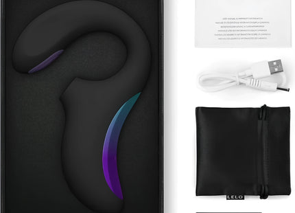 LELO - ENIGMA DOPPEL-SCHALLVIBRATOR POINT G SCHWARZ