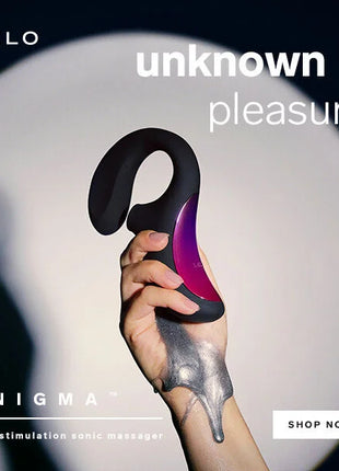 LELO - ENIGMA DOPPELSAUG-STIMULATIONS-TIEFROSEN-MASSAGER