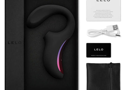 LELO - ENIGMA DOPPELSAUG-STIMULATIONSMASSAGER SCHWARZ