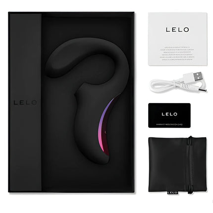 LELO - ENIGMA DOPPELSAUG-STIMULATIONSMASSAGER SCHWARZ
