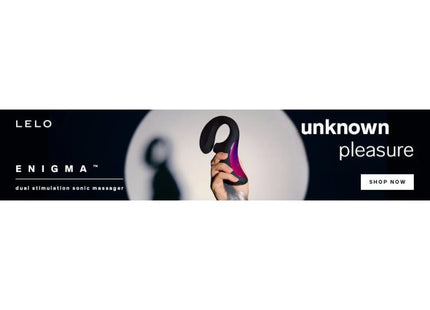 LELO - ENIGMA DOPPELSAUG-STIMULATIONSMASSAGER SCHWARZ