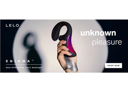 LELO - ENIGMA DOPPELSAUG-STIMULATIONSMASSAGER SCHWARZ