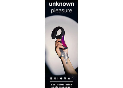 LELO - ENIGMA DOPPELSAUG-STIMULATIONSMASSAGER SCHWARZ