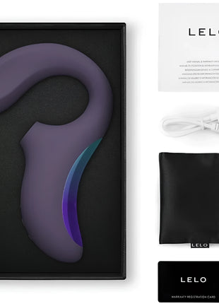 LELO - ENIGMA WAVE DREIFACH-VIBRATIONSMASSAGEGERÄT CYBER PURPLE