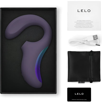 LELO - ENIGMA WAVE DREIFACH-VIBRATIONSMASSAGEGERÄT CYBER PURPLE