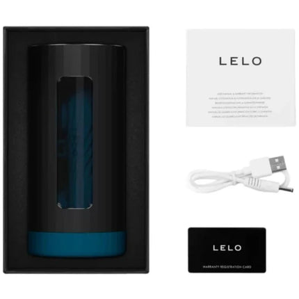 LELO - F1S V3 MÄNNLICHER MASTURBATOR BLAUGRÜN XL - Automatischer Masturbator