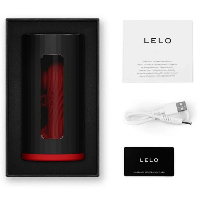 LELO - F1S V3 MÄNNLICHER MASTURBATOR ROT - Automatischer Masturbator
