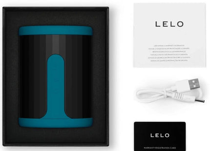 LELO - F2S™ TEAL MÄNNLICHER MASTURBATOR BLAU - Blue - Automatischer Masturbator