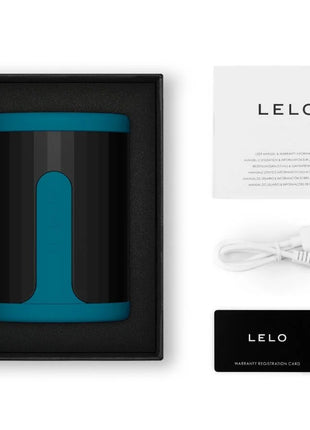 LELO - F2S™ TEAL MÄNNLICHER MASTURBATOR BLAU - Blue - Automatischer Masturbator