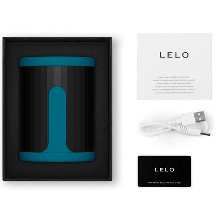 LELO - F2S™ TEAL MÄNNLICHER MASTURBATOR BLAU - Blue - Automatischer Masturbator