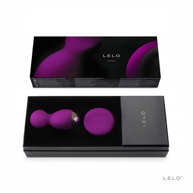 LELO - ABZEICHEN HULA-BÄLLE DEEP ROSE - Vibrierende Kugeln