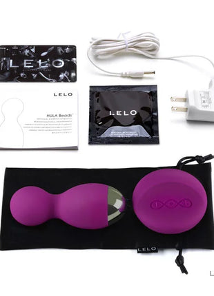 LELO - ABZEICHEN HULA-BÄLLE DEEP ROSE - Vibrierende Kugeln