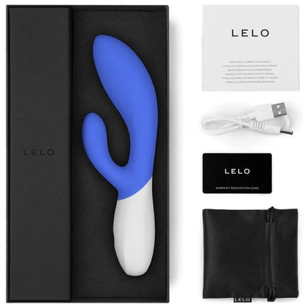 LELO - INA WAVE 2 VBRADOR LUXUS-SONDERUHR CALIFORNIA SKY - Rabbit-Vibratoren