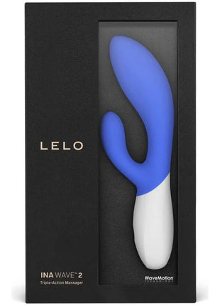LELO - INA WAVE 2 VBRADOR LUXUS-SONDERUHR CALIFORNIA SKY - Rabbit-Vibratoren