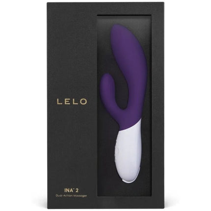 LELO - INA WAVE 2 VBRADOR LUXUS-SPEZIALUHR LILA - Rabbit-Vibratoren