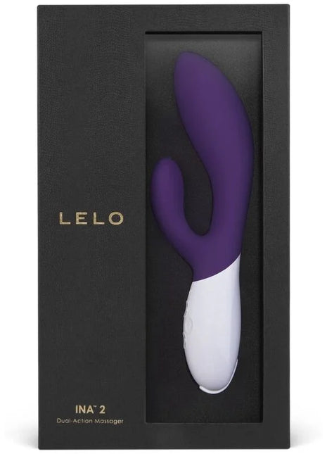 LELO - INA WAVE 2 VBRADOR LUXUS-SPEZIALUHR LILA - Rabbit-Vibratoren