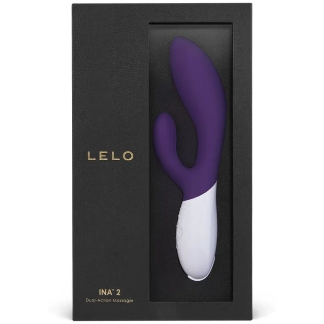 LELO - INA WAVE 2 VBRADOR LUXUS-SPEZIALUHR LILA - Rabbit-Vibratoren