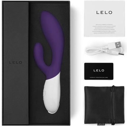 LELO - INA WAVE 2 VBRADOR LUXUS-SPEZIALUHR LILA - Rabbit-Vibratoren