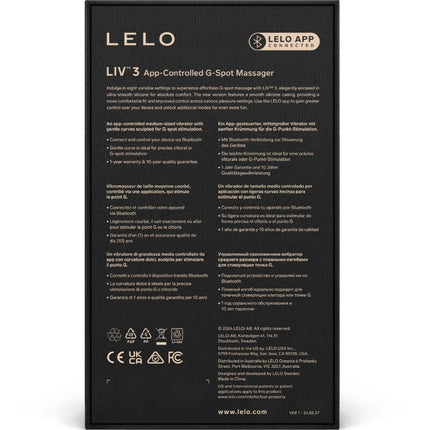 LELO - LIV™ 3 G-SPOT-STIMULATOR BLAU - G-Punkt Vibratoren