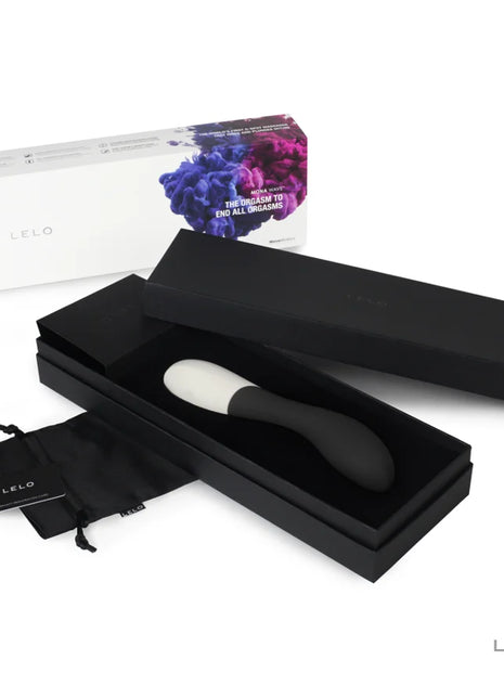 LELO - MONA WAVE SCHWARZER VIBRATOR - G-Punkt-Vibrator