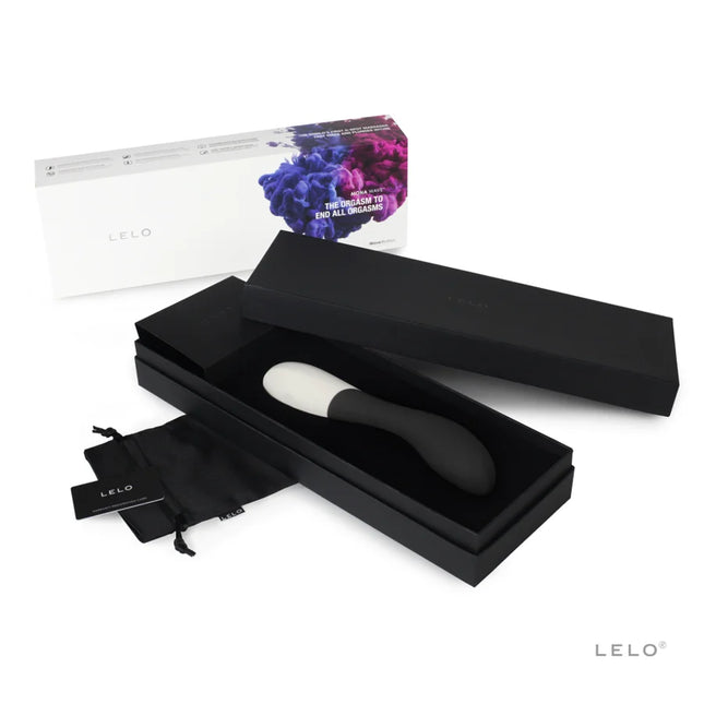 LELO - MONA WAVE SCHWARZER VIBRATOR - G-Punkt-Vibrator