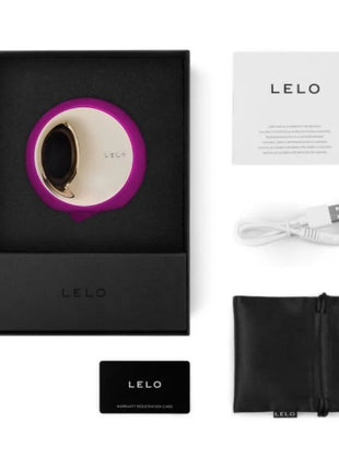 LELO - ORA 3 FLIEDERFARBENER ORALSEX-STIMULATOR
