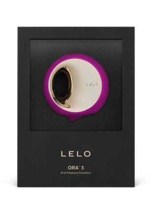 LELO - ORA 3 FLIEDERFARBENER ORALSEX-STIMULATOR