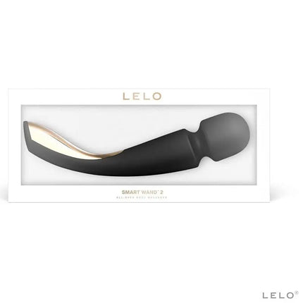 LELO - SMART MEDIUM WAND 2 SCHWARZER MASSAGER - WAND-Vibrator