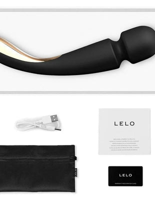 LELO - SMART MEDIUM WAND 2 SCHWARZER MASSAGER - WAND-Vibrator