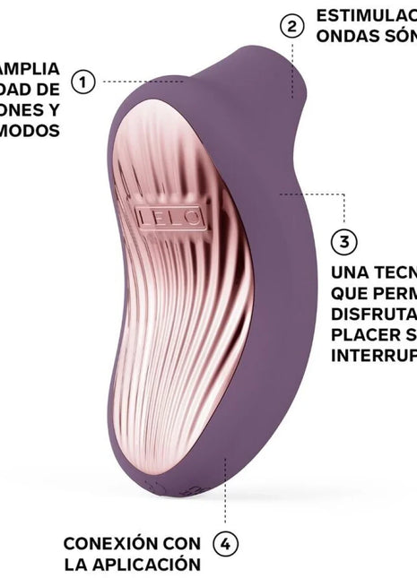 LELO - SONA 3 CRUISE SONIC KLITORALSAGER SCHWARZ - VIOLETA