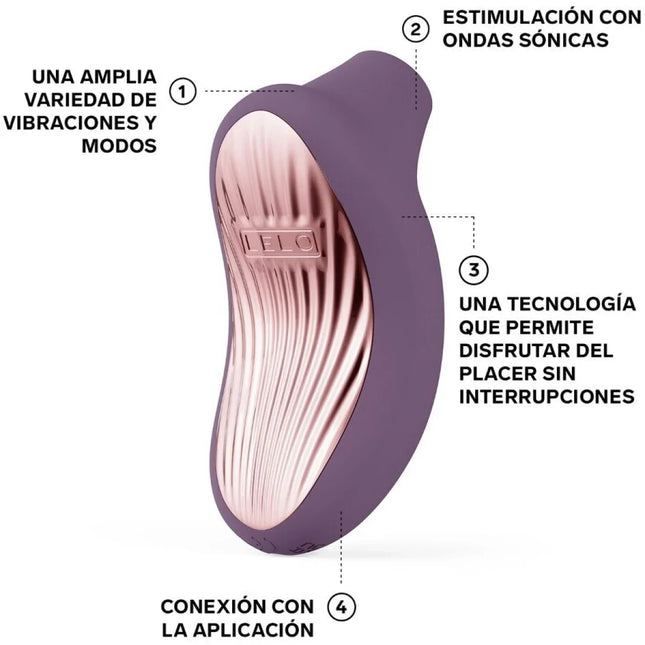LELO - SONA 3 CRUISE SONIC KLITORALSAGER SCHWARZ - VIOLETA